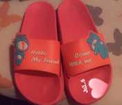 Chinelo de menina rosa