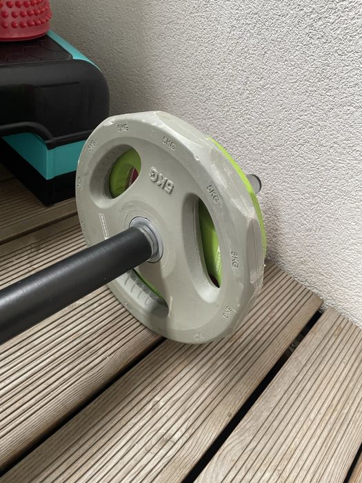 Sztanga sapphire z obciążeniem