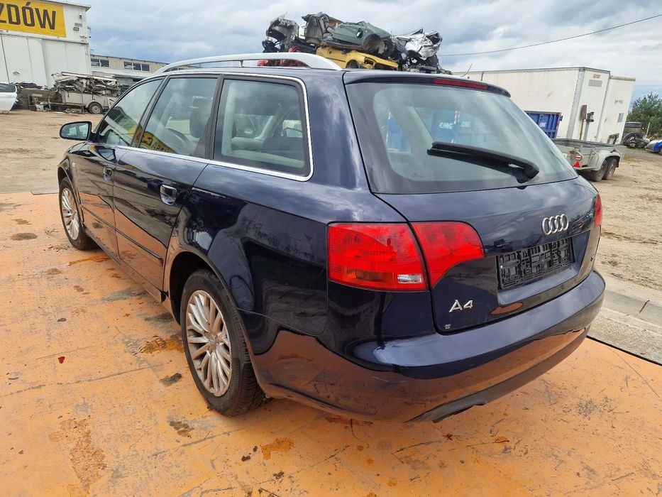 Audi A4 B7 KOMBI 04-08 Silnik 2.0 TDI BPW 140KM/103kW LZ5J na części drzwi klapa maska