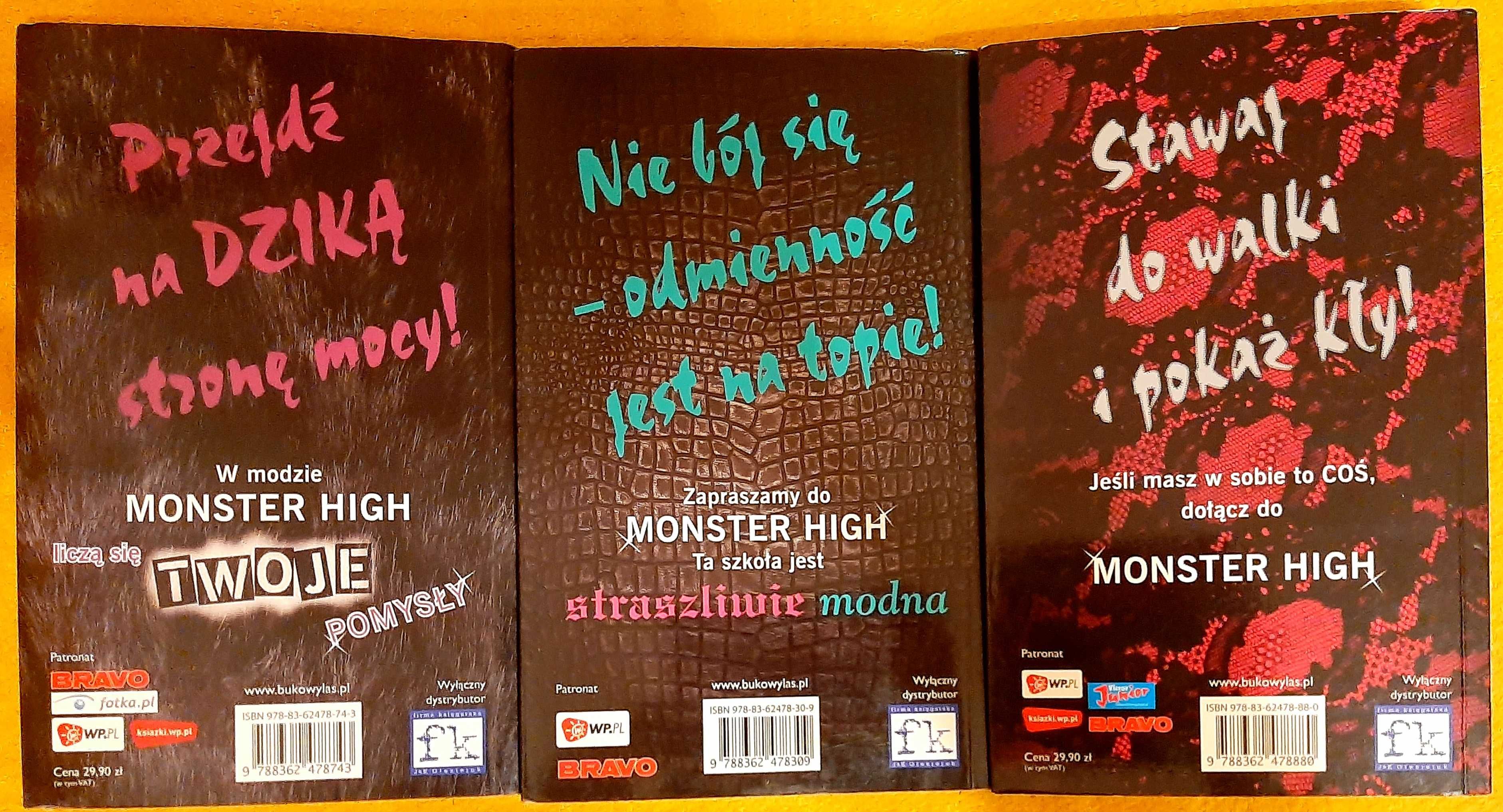 Lisi Harrison, Monster High, 3 tomy