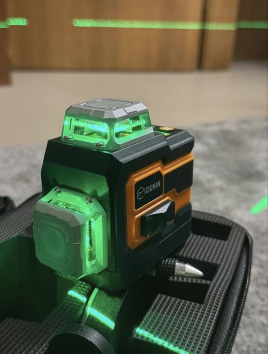 Conjunto Nivel Laser 360 e Medidor até 120 mt