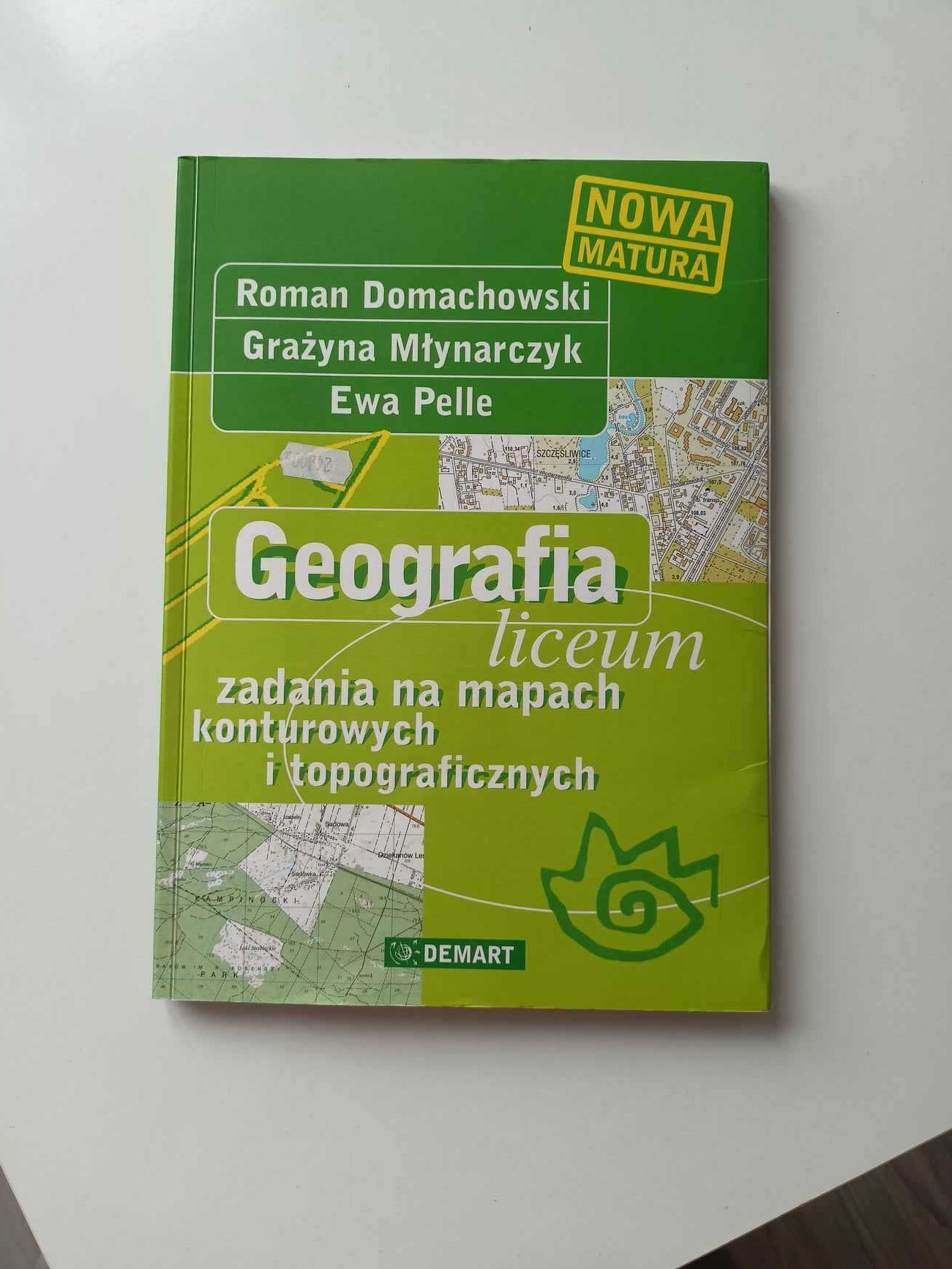 Geografia - zadania na mapach konturowych i topograficznych