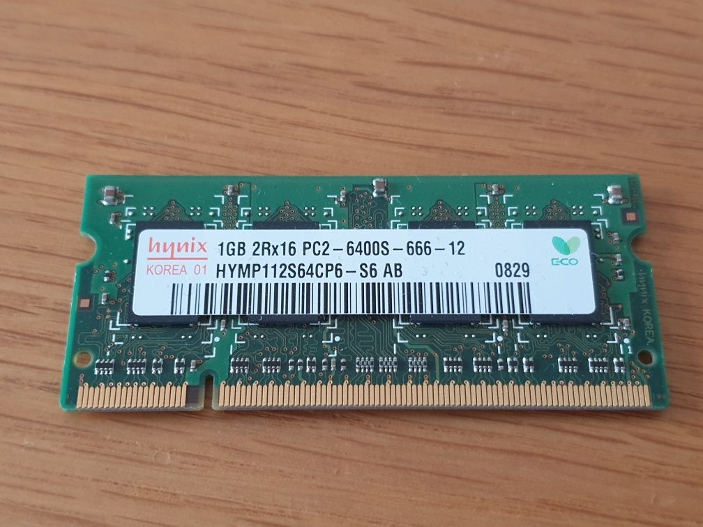 Memória RAM SO-DIMM de vários tipos