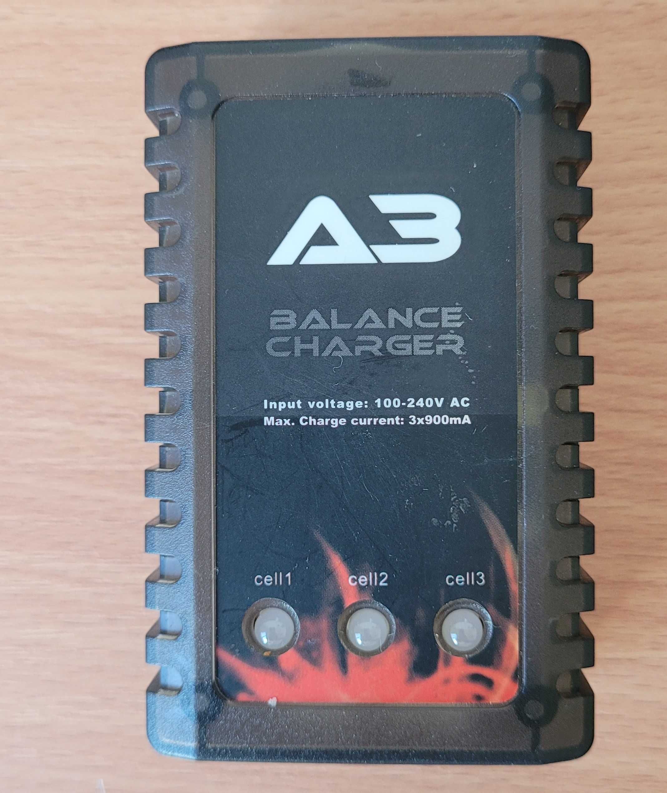 Ładowarka modelarska A3 2S/3S li-pol Li-Ion 230V z Balanserem