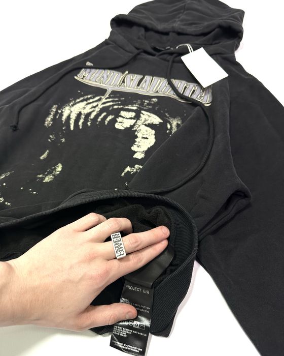 Худи кофта Project G/R hoodie grailz project opium balenciaga black