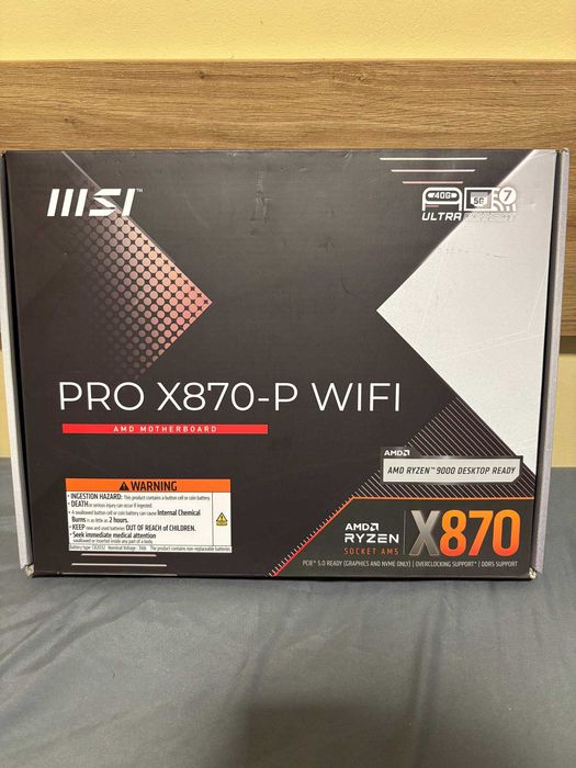 Płyta główna MSI PRO X870-P WIFI – jak nowa, gwarancja