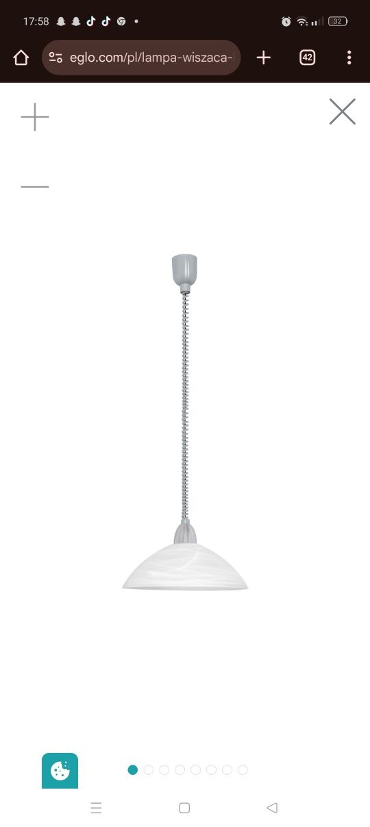 Lampa wisząca LORD 2 Eglo
