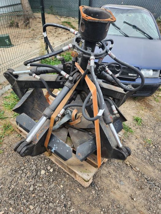 Chwytak Obrotowy Pięcioramienny Do Złomu Metalu Hydrauliczny