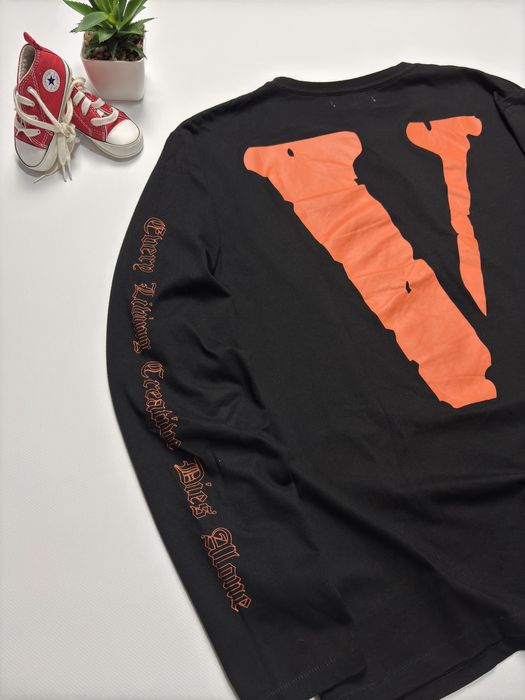 Лонгслив футболка Off-White Vlone Long Sleeve оригинал size S, M