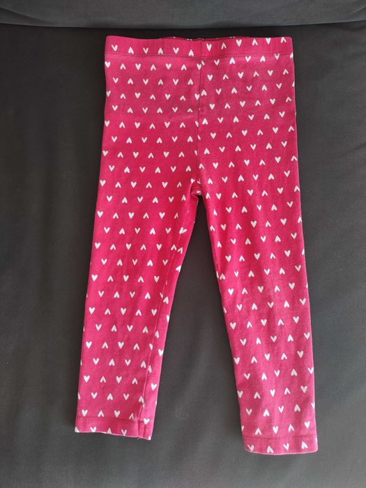 Spodnie legginsy getry niemowlęce rozmiar 86