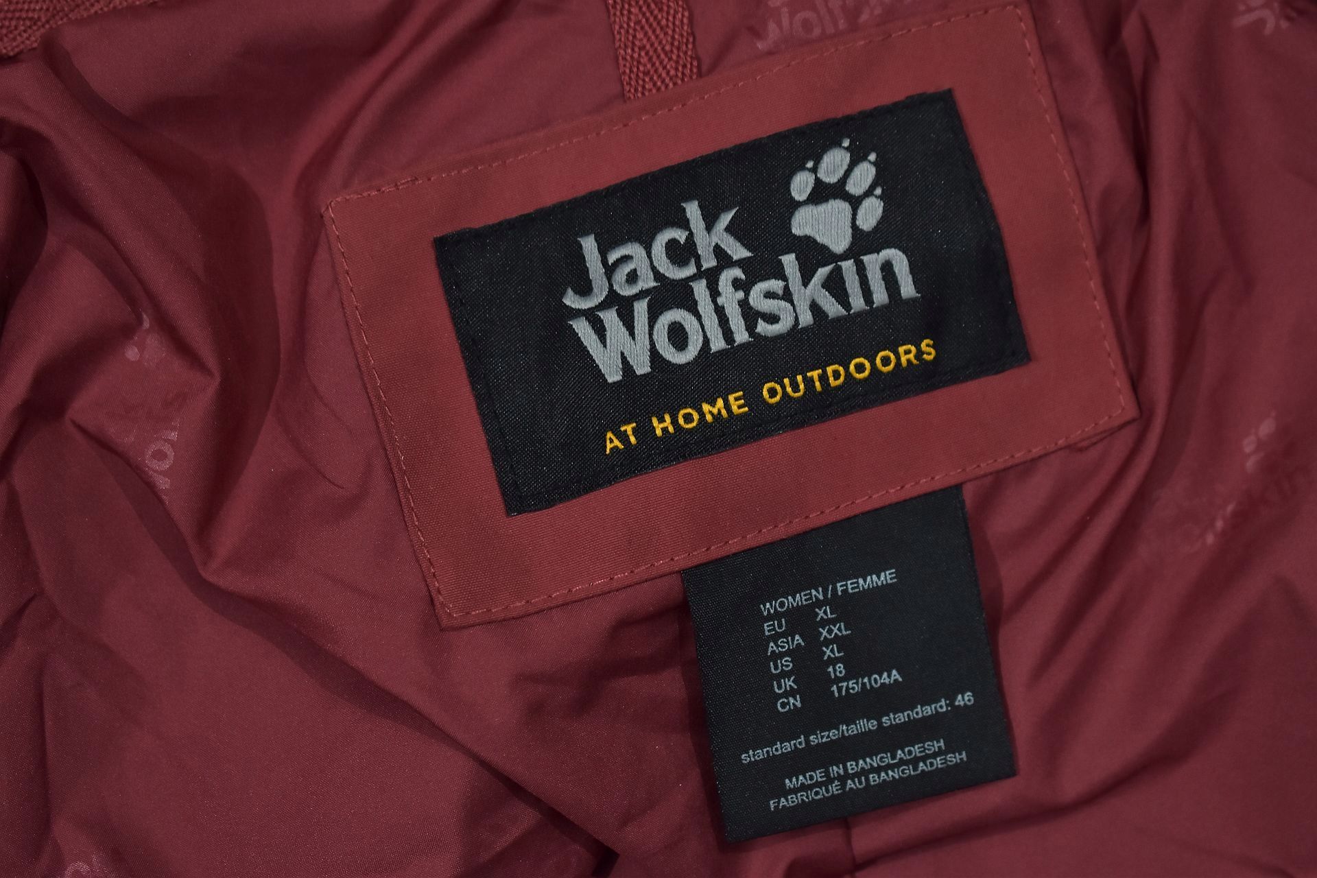 JACK WOLFSKIN Wiosenna Kurtka Damska Płaszcz KIMBERLEY COAT XL