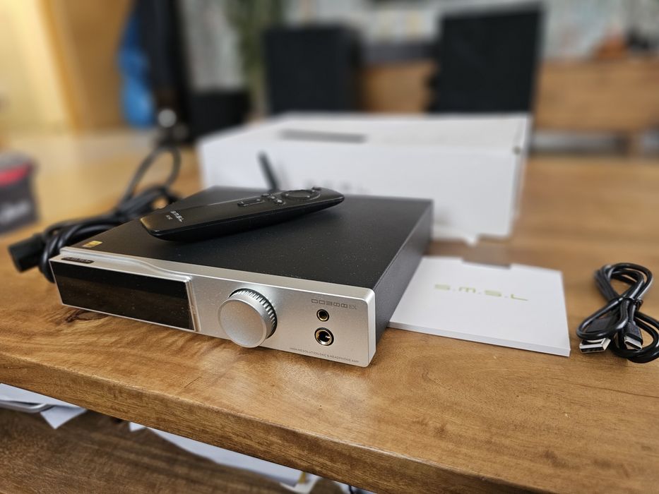 SMSL DO300EX DAC/AMP,  bluetooth all-in-one. Pewny bez niespodzianek!