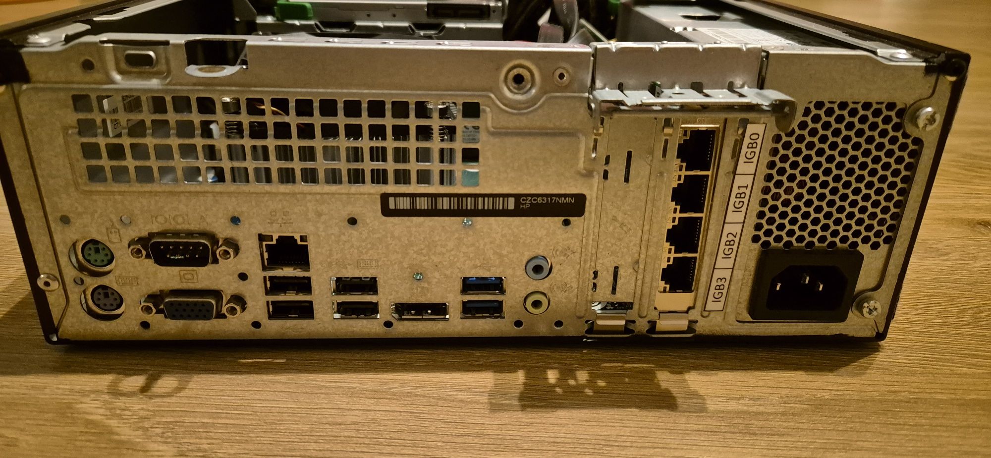 HP Prodesk 400 G3 SFF (i5 6500, 24 GB RAM, NIC Intel 4 Port