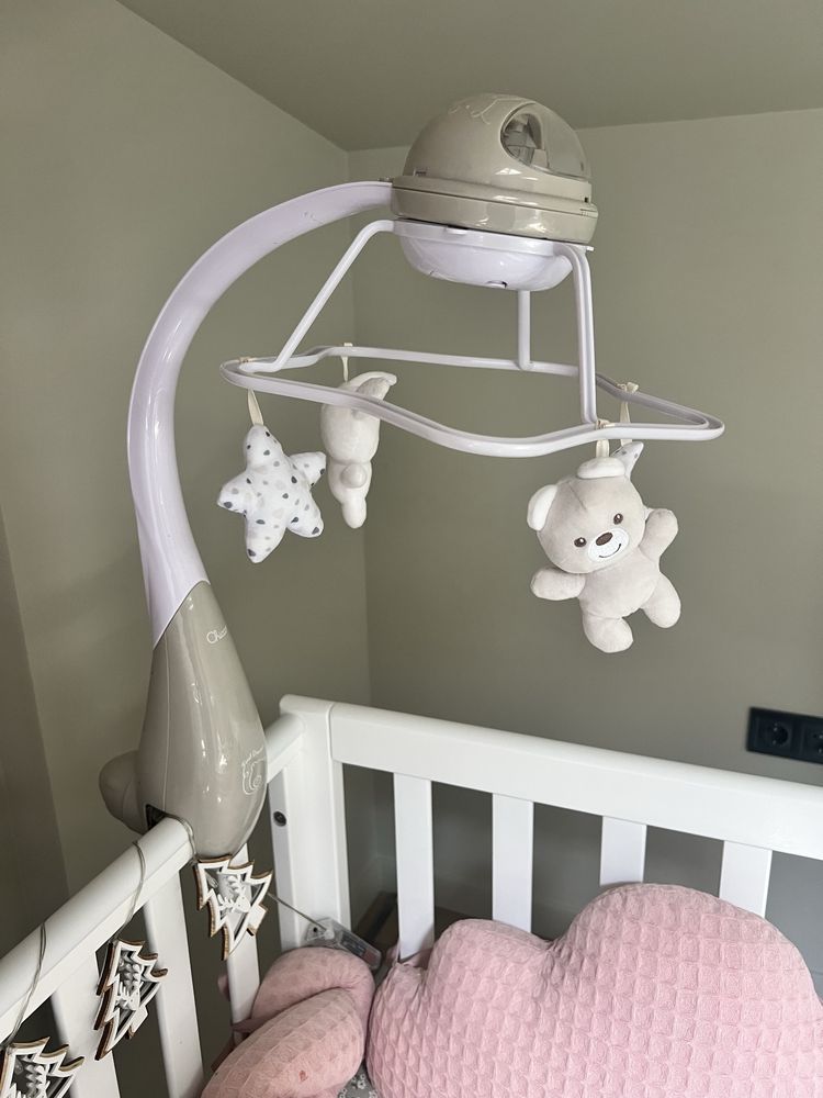 мобіль-проектор для ліжечка Chicco First Dream Rainbow Cot Mobile 3в 1