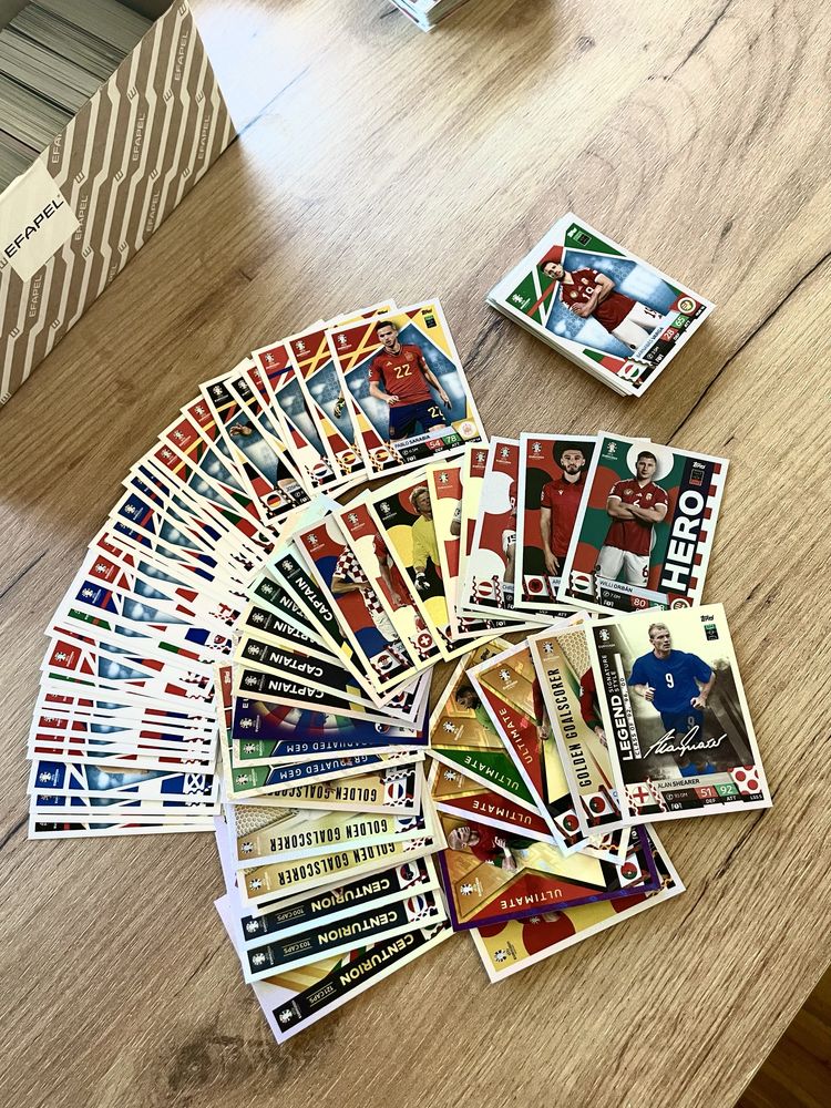Lote topps euro 2024 match attax