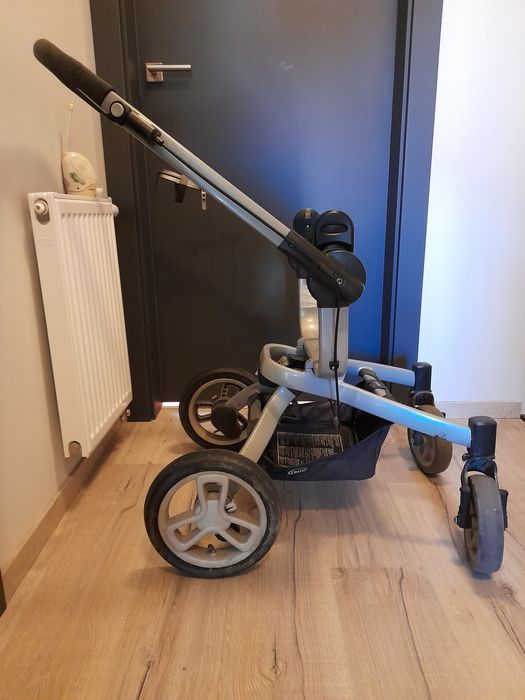 Wózek Graco 3w1 plus baza fotelika na kanapę samochodu