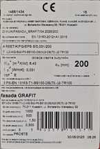 Styropian 20cm grafit 22 paczki 0.031 lambda