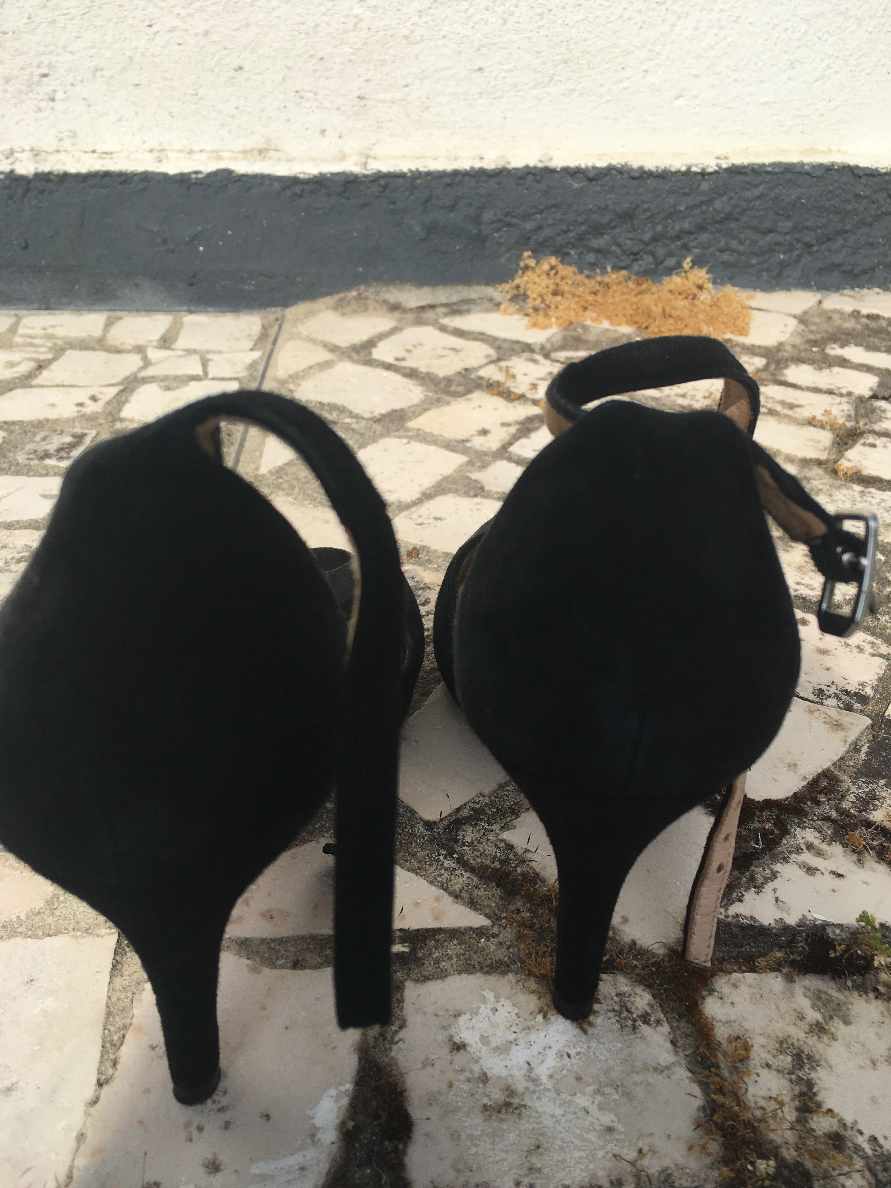 Sapatos UNISA, número 37, preto