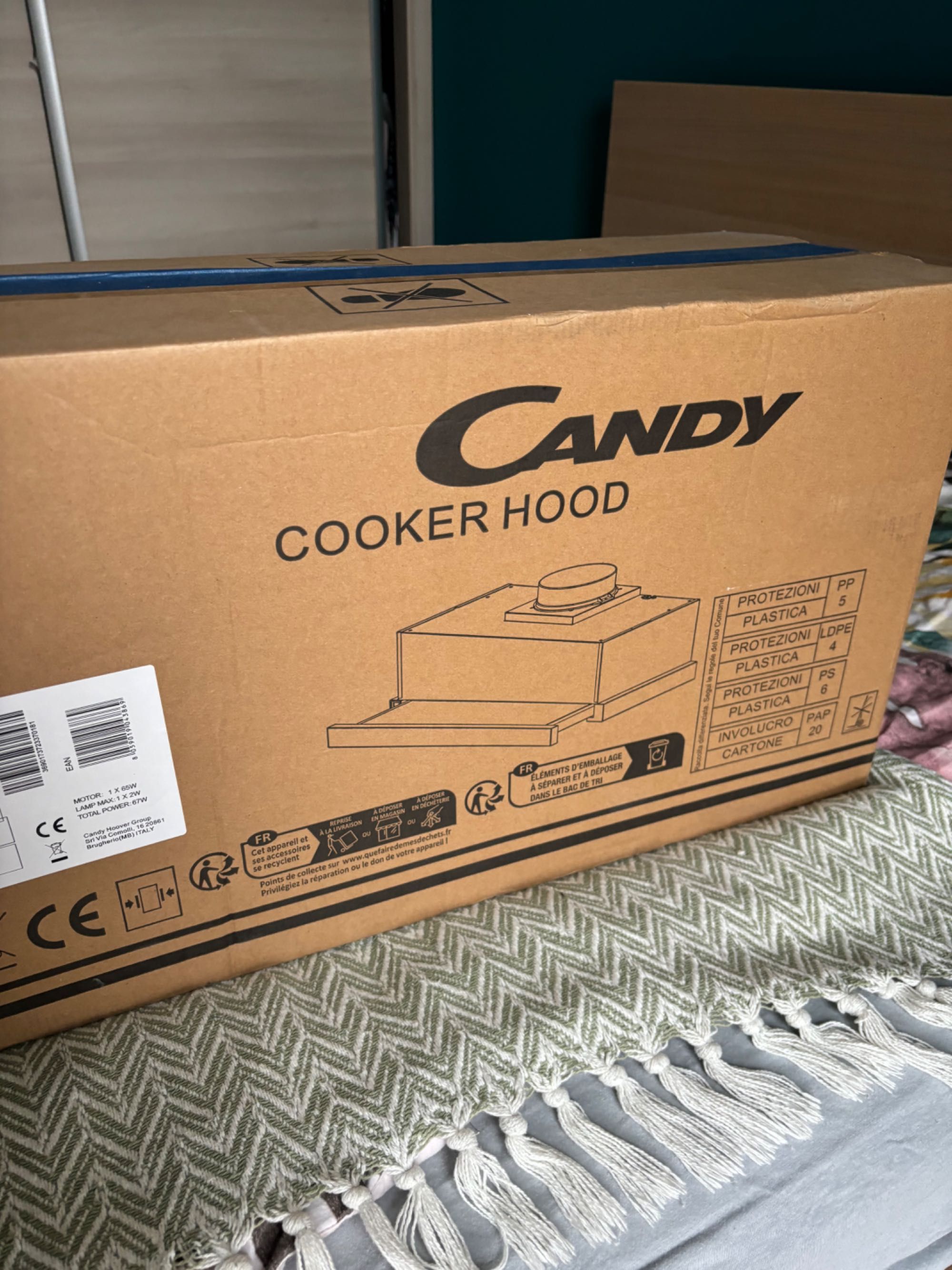 OKAP CANDY CBT625/2B/1 Czarny