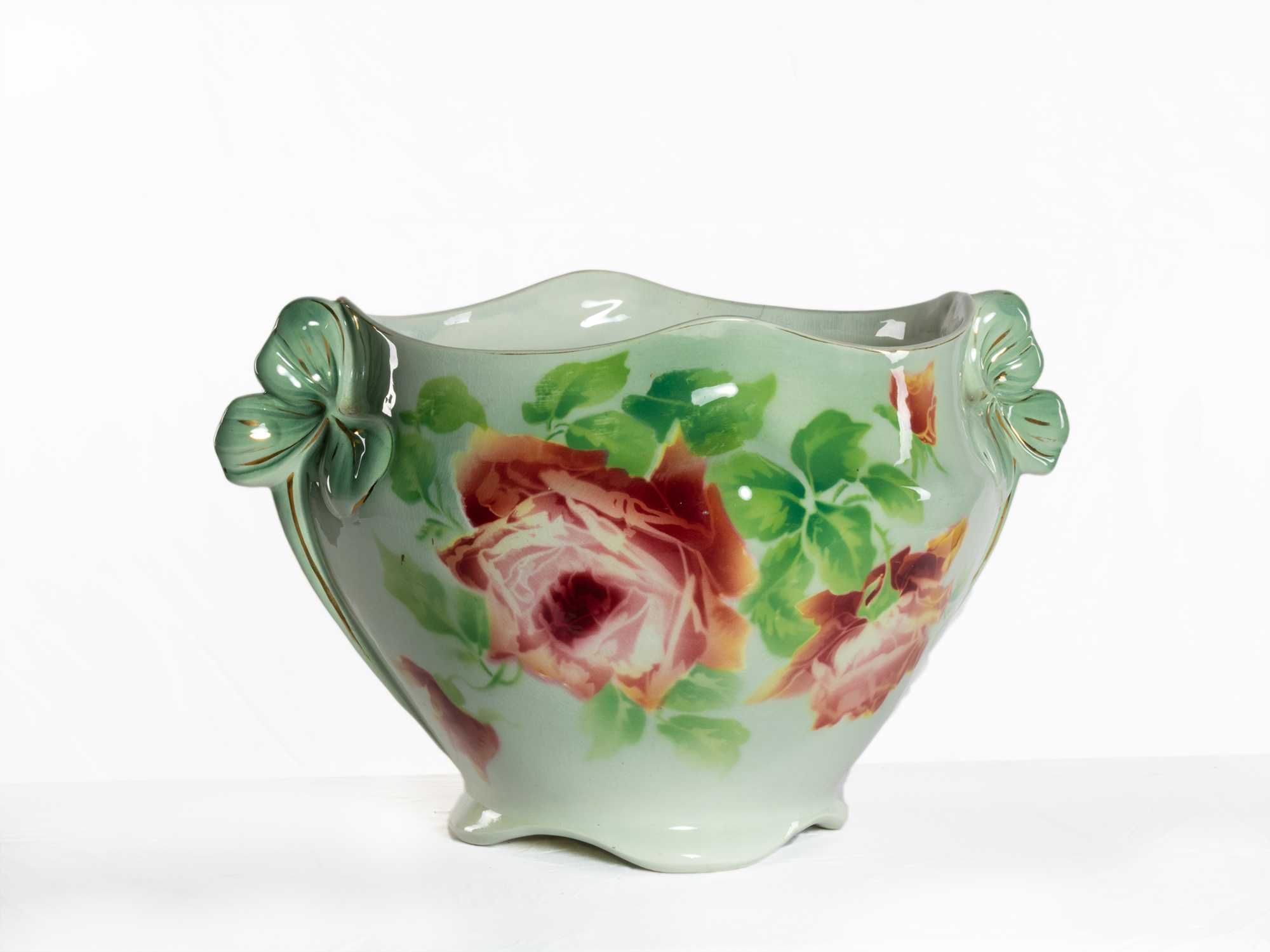 Vaso porcelana Limoges Gout Deville | Arte Nova