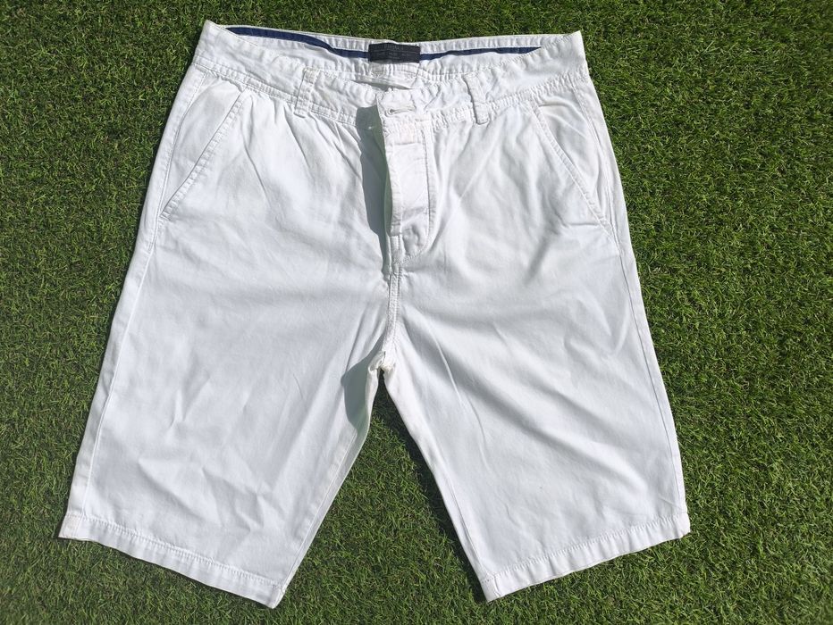 Calções chino 100% algodão