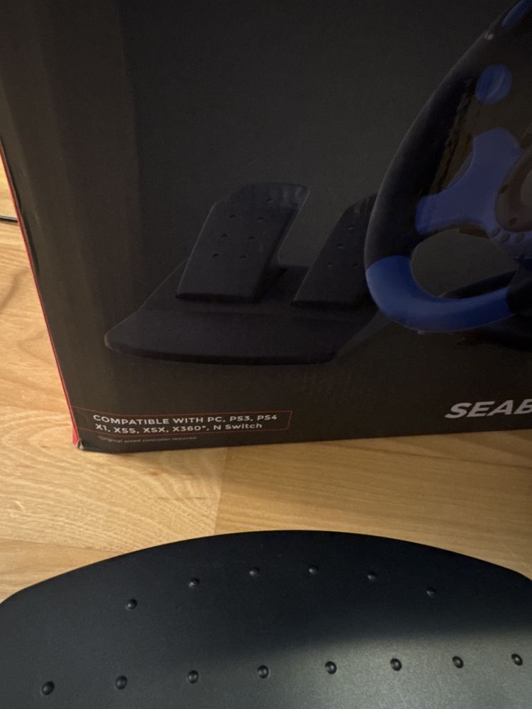 Kierownica PS3 i PS4 Genesis Seaborg 350 jak nowa