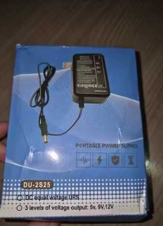 Блок живлення Mini UPS для роутерів 5V/9V/12V 4000мА