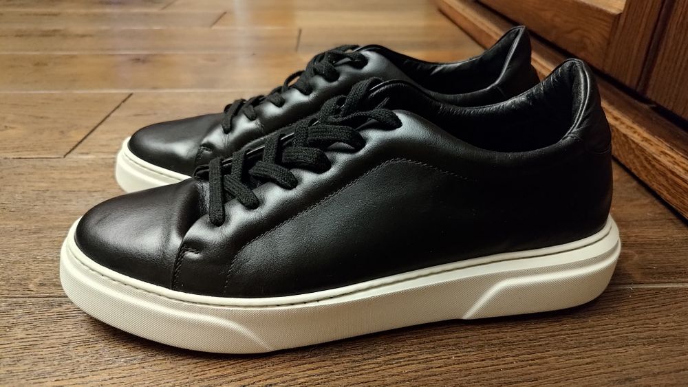 Pantofola d'oro 45 cm. 29.5 cm. Skóra. Jak Karl Lagerfeld, Guess