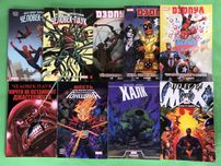 Комиксы Marvel Дэдпул Человек Паук Халк начало джаггернаута