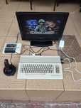 Commodore C64 cały komplet - gry kartridż tapecart joystick magnetofon
