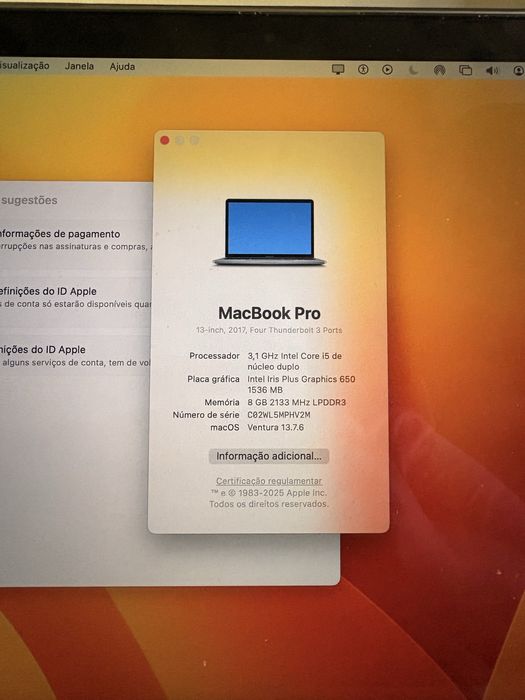 MacBook Pro 13 (2018) i5 512GB 8GB