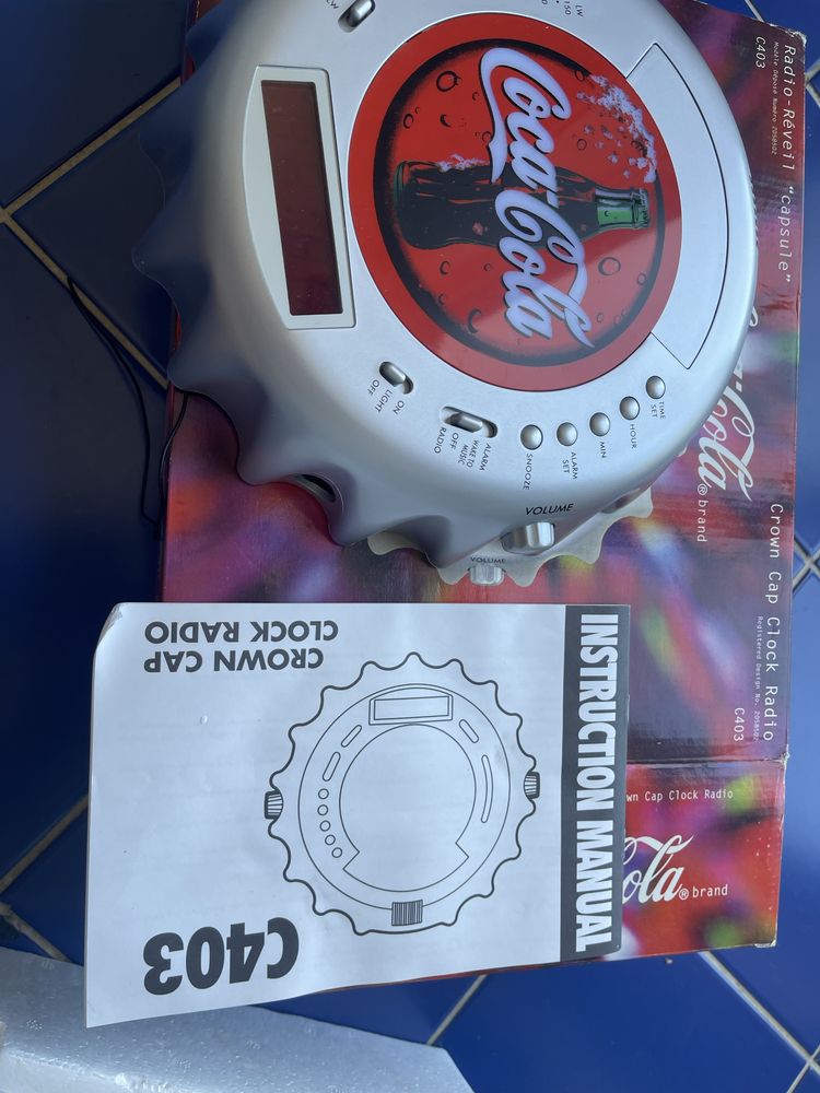 Relogio ococa cola