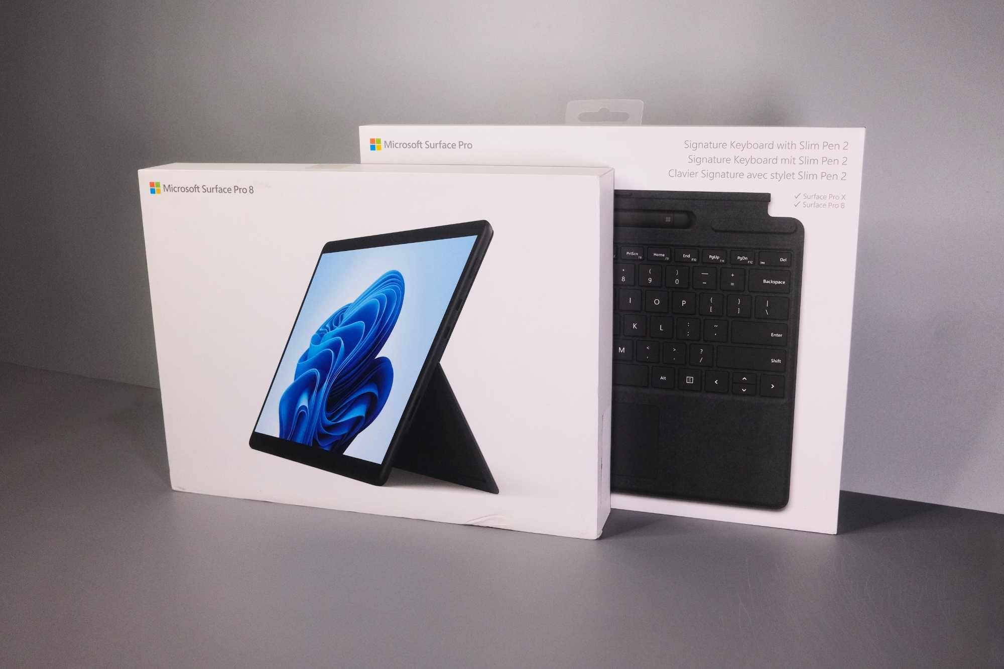 Surface Pro 8 i7/16/256 + klawiatura i rysik