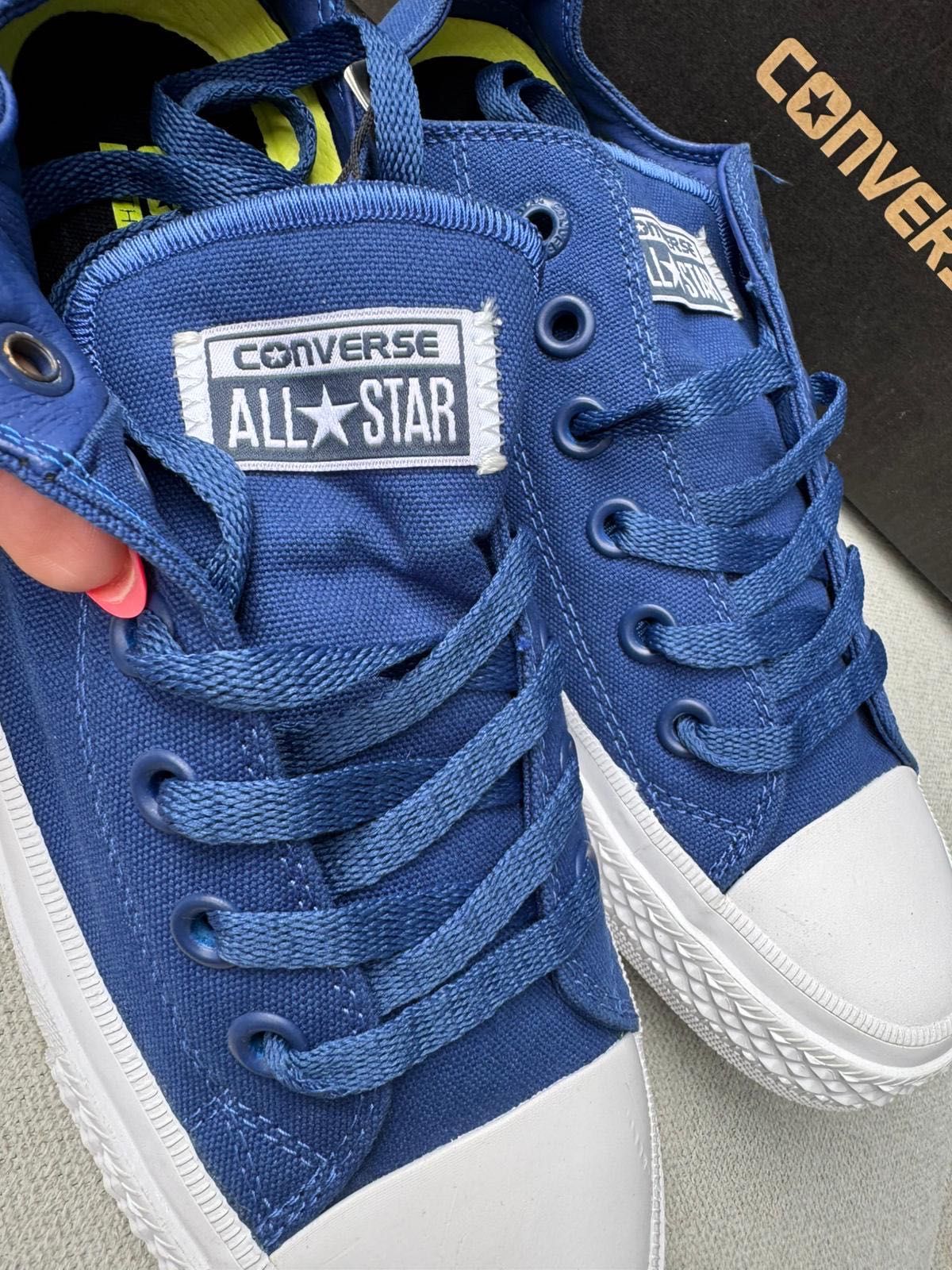 Nowe trampki niskie unisex CONVERSE niebieskie 40