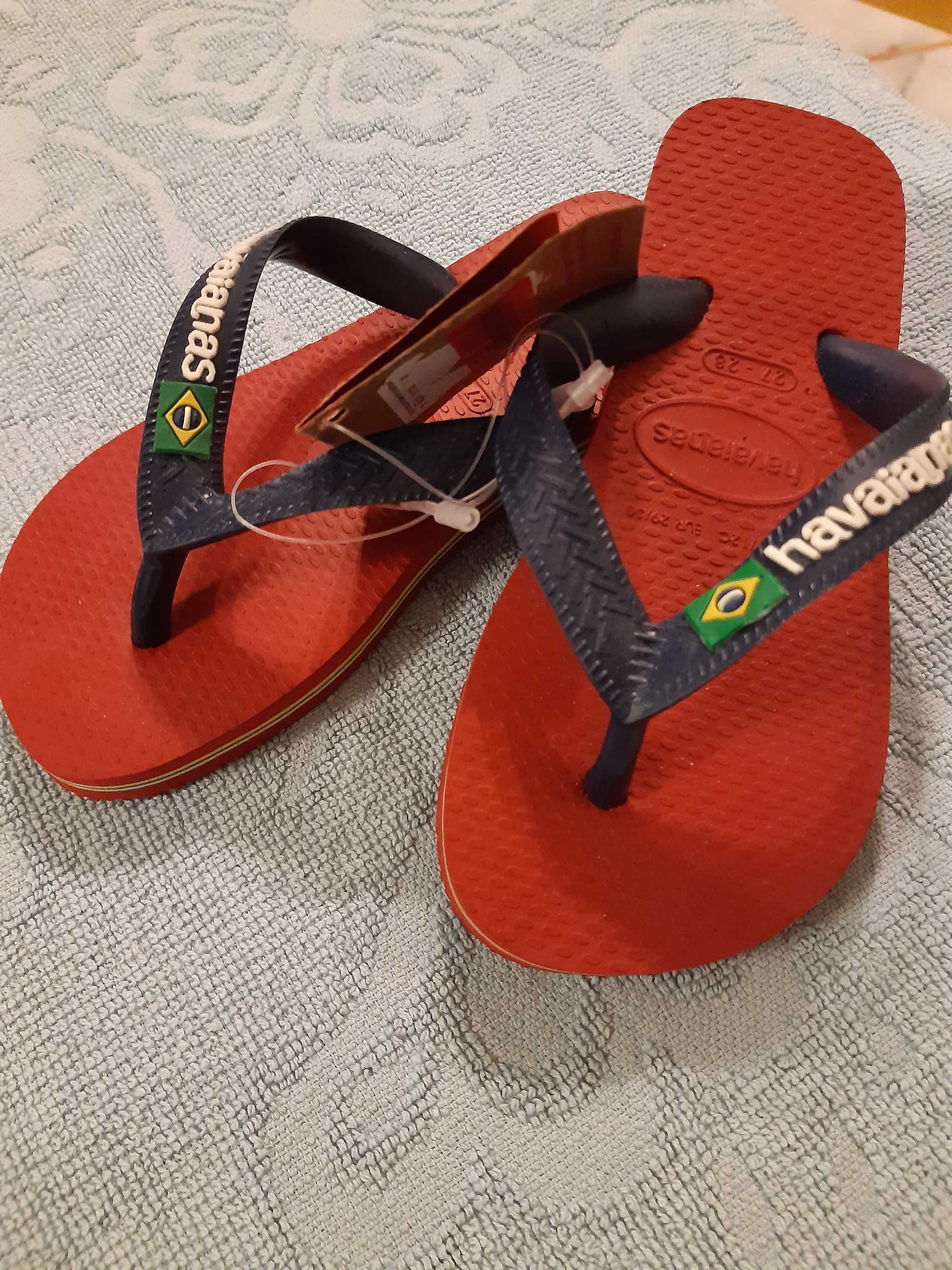 Klapki Havaianas nowe r. 27-28