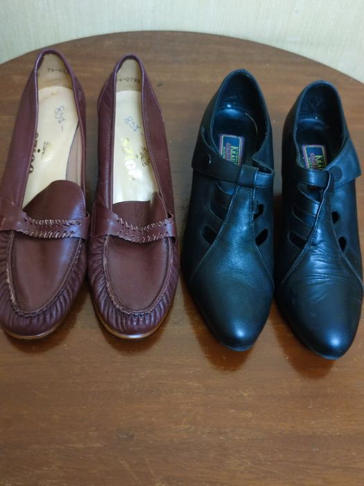 Туфли кожанные женские