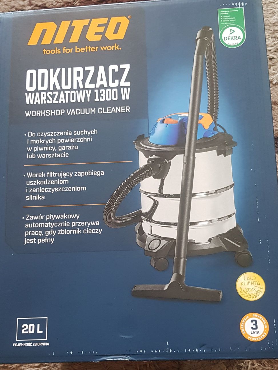 Odkurzacz warsztatowy NOWY