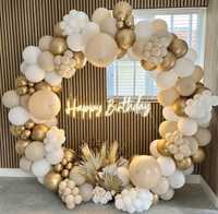 Stelaż luk + balony chrzest 18-stka roczek komunia rocznica ślubu