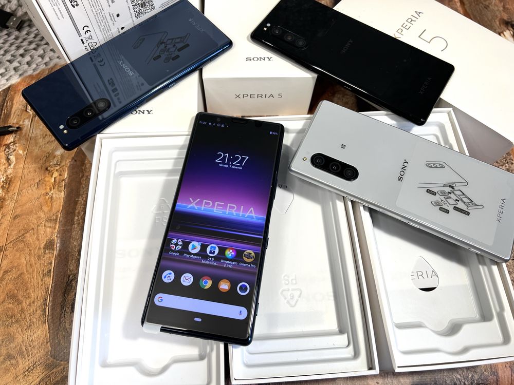 ꦿ Нові Sony Xperia 5 Dual Sim 2-sim J9210  •Запаковані •Xperia 1 J9110