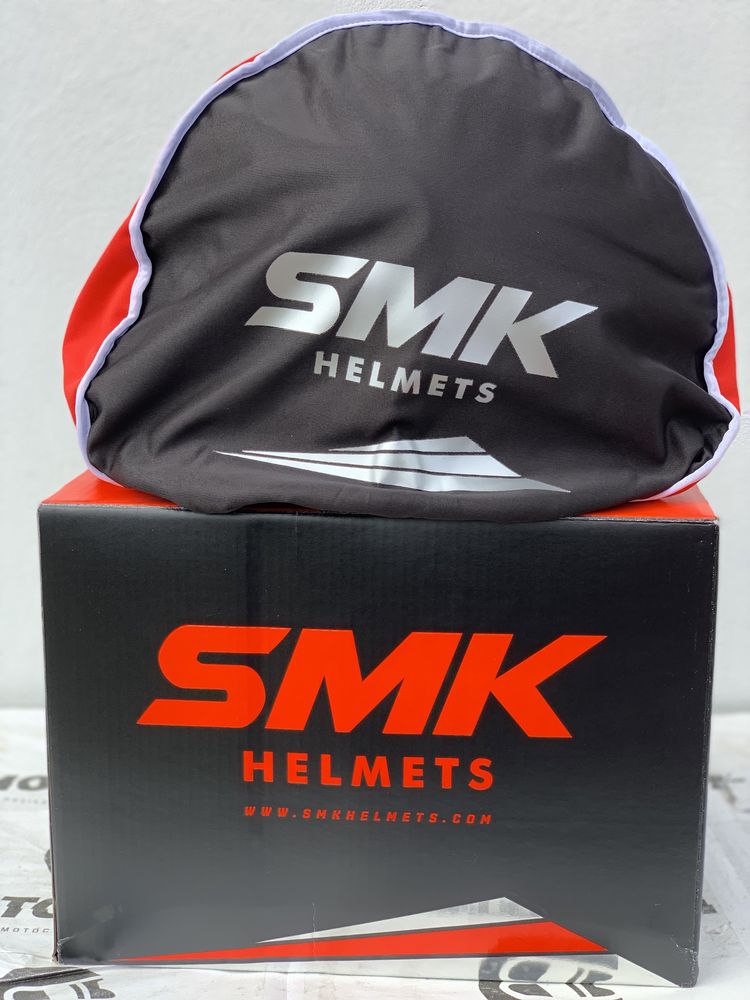 Kask motocyklowy SMK Typhoon rozmiar XS, Blenda, Certyfikat EU!