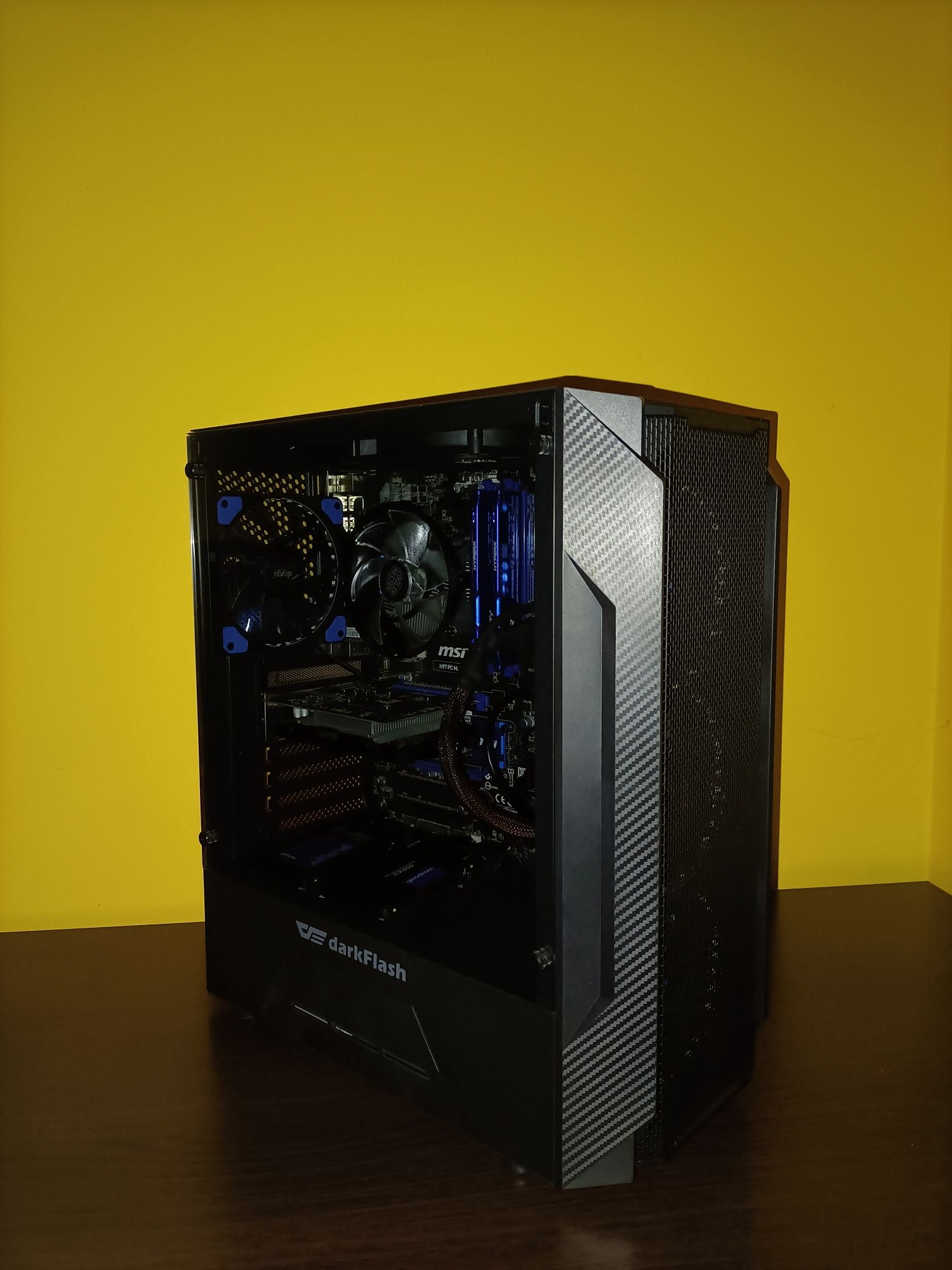 Komputer Xeon + 16GB RAM + NOWY SSD + NOWA obudowa + Chieftec + RGB PC