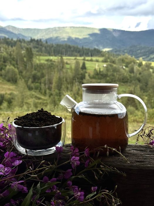 Иван Чай ферментированый.Ферментований гранульований іван чай З КАРПАТ