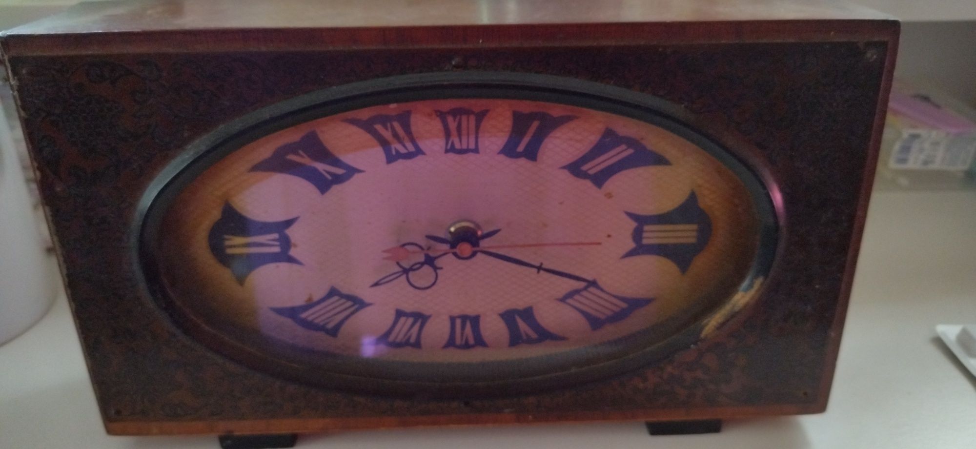 Часы янтарь времён СССР