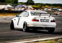BMW E46 drift, hydro, skręt