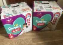 Новые большие памперсы-трусики Pampers pants active fit 5 7