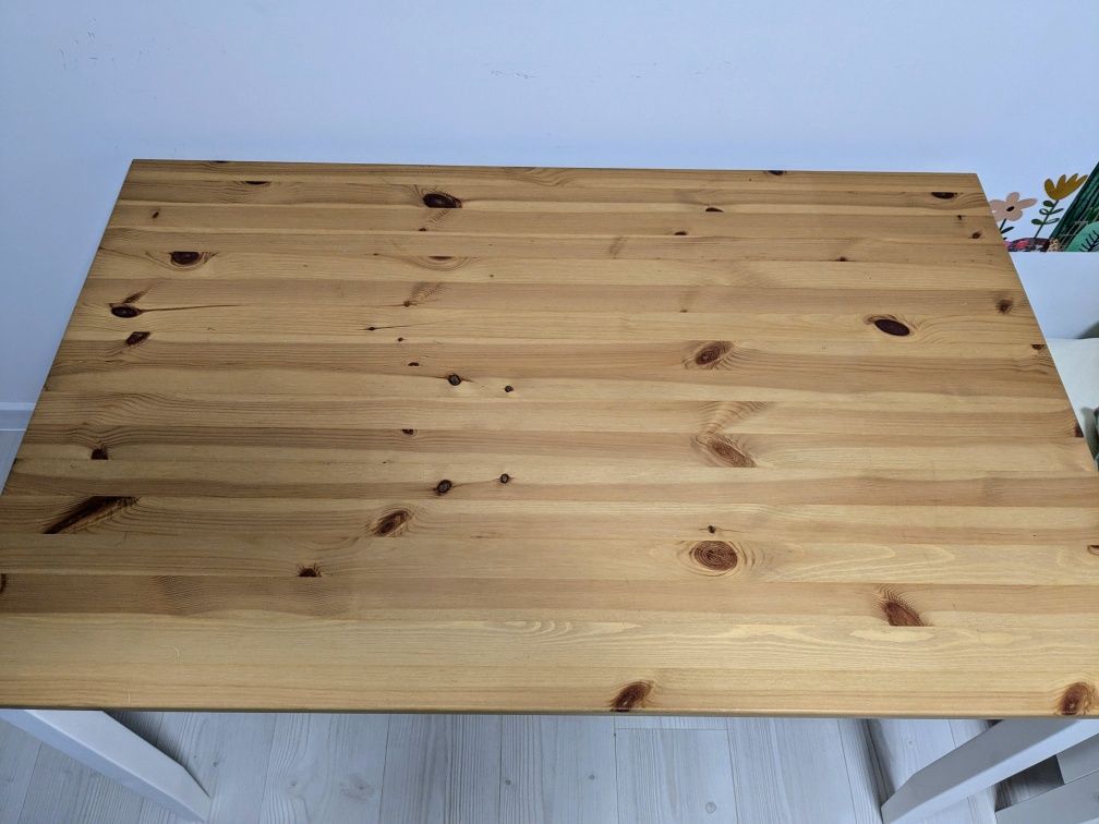 Stół Ikea drewniany Lerhamn 118x74
