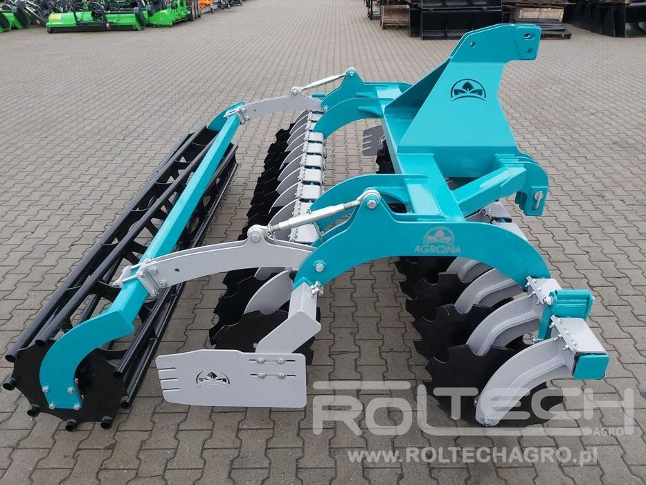 Brona Talerzowa Agregat 2,5m 2,7m 3m 3,5m 4m AGRONA Powerdisc Light