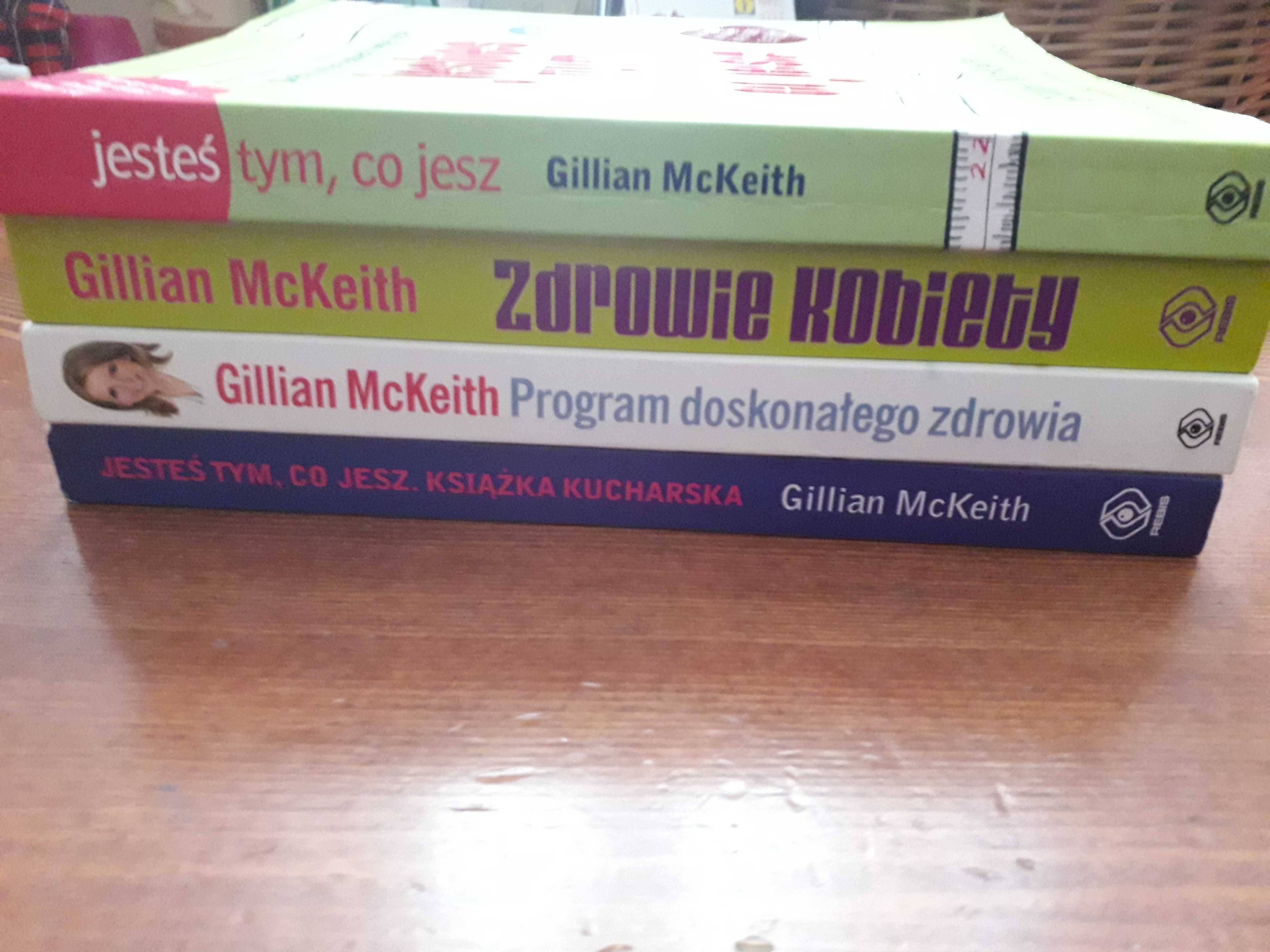 Książki Gillian McKeith- ,,Jesteś tym, co jesz" - zestaw- używane bdb