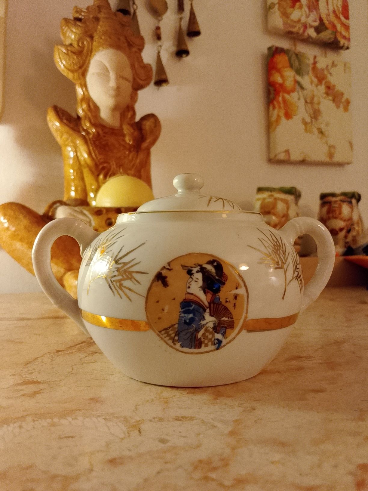 Peças porcelana japonesa