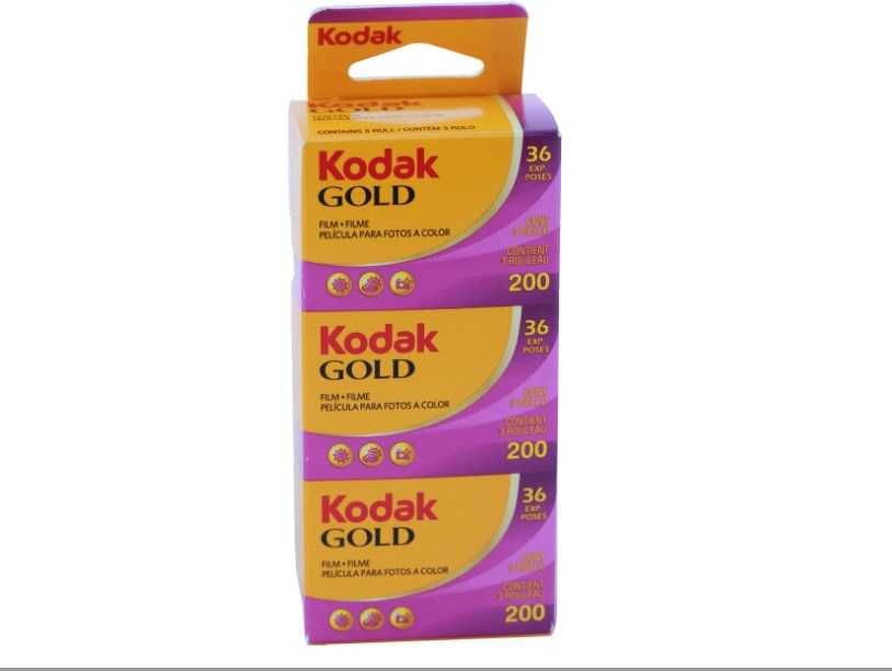 Найнижча Ціна Фотоплівка  KODAK GOLD 200/36 3 Катушки Є Самовивіз Київ